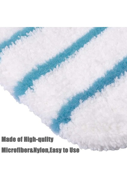 Black&decker Buharlı Paspas Yedek Kapağı Için 10'lu Yıkanabilir Mikrofiber Ped Paketi FSM1616, FSM1630 ile Uyumlu (Yurt Dışından) modelleri