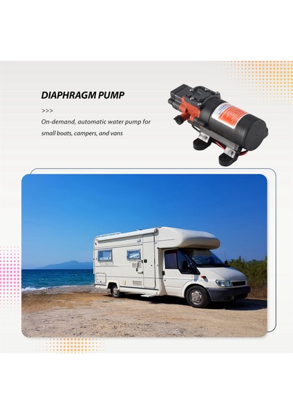Seaflo 12V Su Basıncı Diyafram Pompası 3,8 Lpm 1,0 Gpm 40 Psı - Karavan/rv/tekne/deniz (Yurt Dışından)