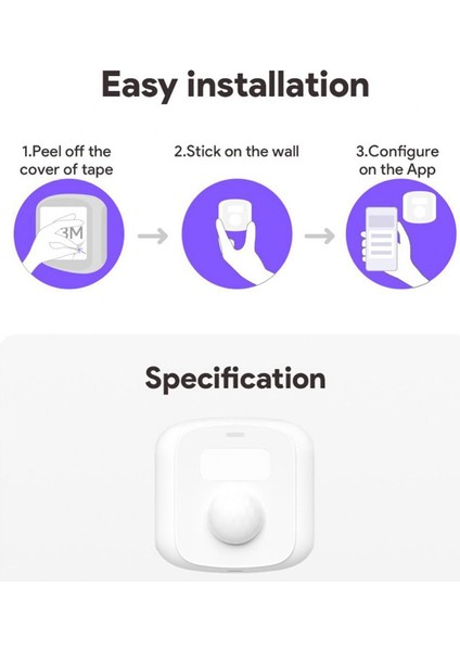 Tuya Wifi Mini Insan Hareket Hareketi Vücut Pır Işık Sensörü Sahne Perdesi Anahtarı Fonksiyonu Akıllı Yaşam (Yurt Dışından) fırsatları