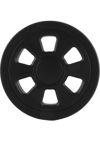 60MM x 12MM Bagaj Tekerlekleri Yedek Aşınmaya Dayanıklı Çevre Koruma Pu Bavul Yedek Tekerlekler Siyah Çift (Yurt Dışından)