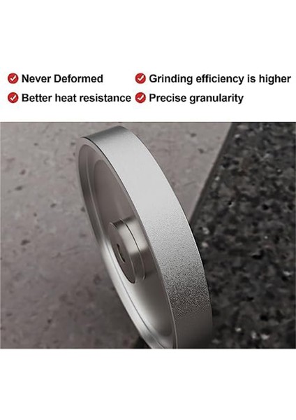 Cbn Taşlama Taşı, Ağaç Tornalama Takımlarını Bilemek Için 6 Inç Çap x 1 Inç Genişlik x 1/2 Inç Delik, Tezgah Taşlama Makineleri (600 Grit) (Yurt Dışından) modelleri