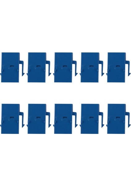 20 Adet RJ45 Konektörü Keystone Jack Cat6 Uzatma Çoğaltıcı Ethernet Ağı Lan Cat 6 Çoğaltıcı Jaklar Uzatma Adaptörü, Mavi (Yurt Dışından)