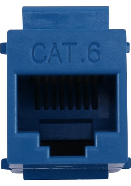 20 Adet RJ45 Konektörü Keystone Jack Cat6 Uzatma Çoğaltıcı Ethernet Ağı Lan Cat 6 Çoğaltıcı Jaklar Uzatma Adaptörü, Mavi (Yurt Dışından)