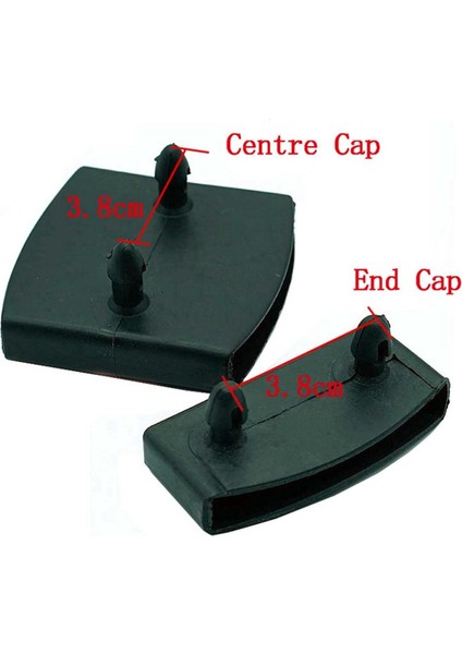 24 Adet 55MM x 9mm Plastik Yatak Çıta Kapağı Yedek Tutucu Kapakları Tutmak Için Ahşap Çıtalar Yatak Tabanı (Yurt Dışından) fırsatları