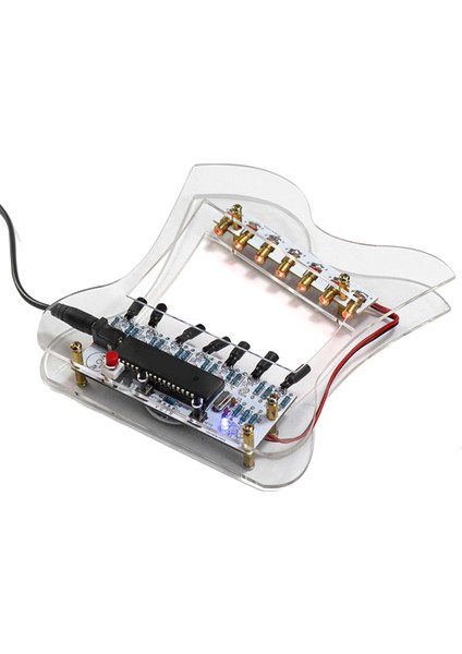 Dıy Elektronik Kit Bluetooth Hoparlör Müzik Spektrum Lehimleme Uygulaması LED Flaş Ekran Lehimleme Projesi Uygulaması Dıya (Yurt Dışından)