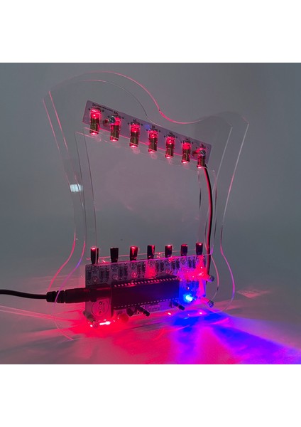 Dıy Elektronik Kit Bluetooth Hoparlör Müzik Spektrum Lehimleme Uygulaması LED Flaş Ekran Lehimleme Projesi Uygulaması Dıya (Yurt Dışından)