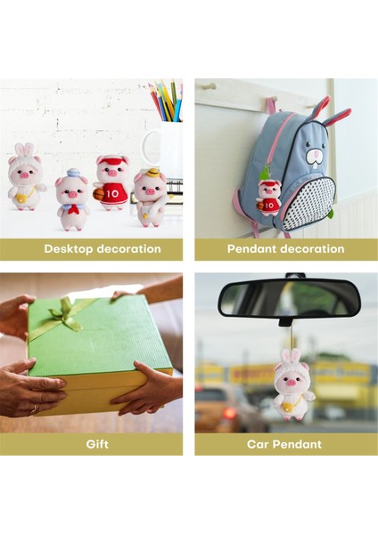 Yeni Başlayanlar Için Sevimli Piggy Doll Iğne Keçe Kitleri, Iğne Keçe Seti, Keçe Iğneleri, Köpük Ped, Keçe Kumaş, Talimat (Yurt Dışından) indirimleri