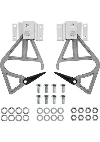 Werner ile Uyumlu Alüminyum Uzatma Merdiven Kilitleri, 28-11 Basamak Kilit Kiti Için Uygun, Uzatma Merdiveni Aksesuarları (Yurt Dışından)