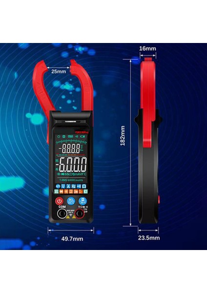 Pens Metre Dc/ac Gerilim Dijital Pens Metre 6000 Sayım 400A Multimetre Renkli Ekran Gerilim Test Cihazı FS8330PRO (Yurt Dışından) fiyatları