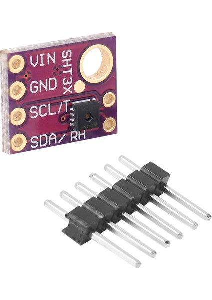 6 Adet SHT31-D Sıcaklık Nem Sensörü Dijital Çıkış Sensörü Modülü Iıc I2C Arayüzü 3.3 V Arduino Ahududu Pi Için (Yurt Dışından)