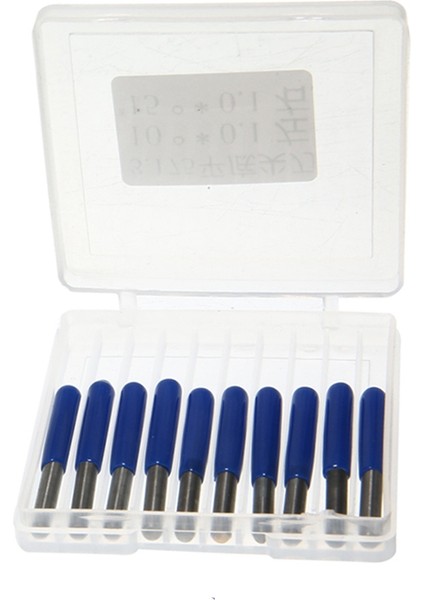 20 Adet Karbür Pcb Gravür Uçları 3.175MM Cnc Router Bit 10/15/20/30 Derece Freze Kesicisi Aletler (Yurt Dışından)