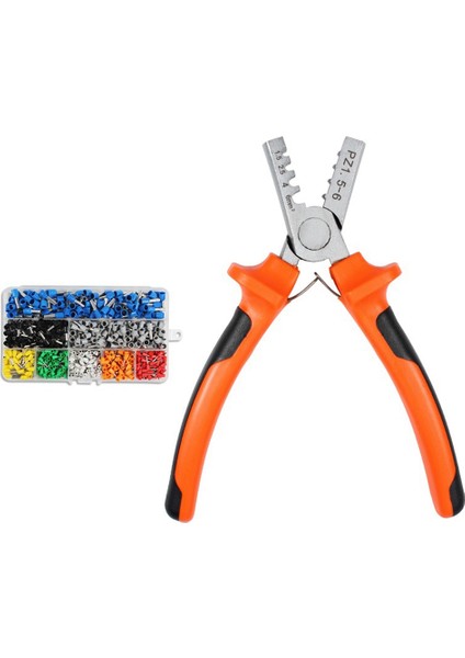 Pz1.5-6 Mini Taşınabilir Sıkma Aleti Seti, Yalıtımlı ve Yalıtımsız Yüksük Terminal Tüplerini Sıkmak Için Kullanılır (Yurt Dışından)