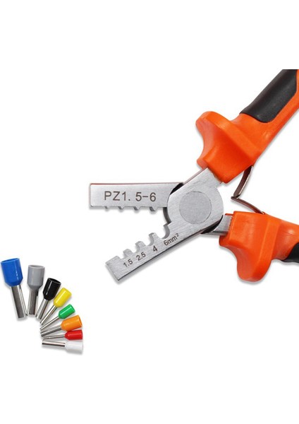 Pz1.5-6 Mini Taşınabilir Sıkma Aleti Seti, Yalıtımlı ve Yalıtımsız Yüksük Terminal Tüplerini Sıkmak Için Kullanılır (Yurt Dışından)