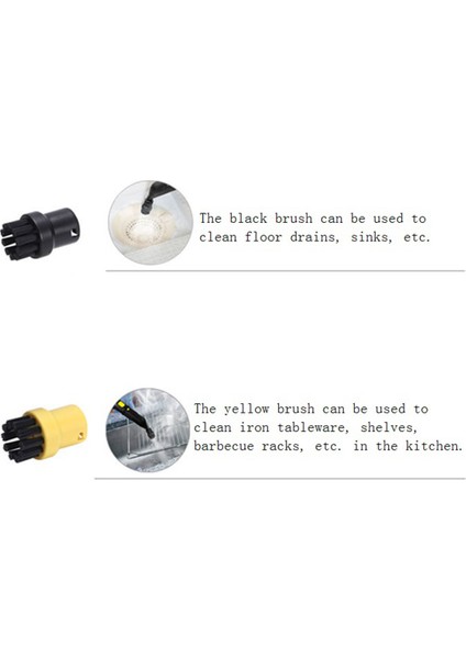 Karcher Sc1 Sc2 Sc3 Sc4 Sc5 Sc7 Buharlı Temizleyici Için 24 Paket El Aleti Memesi Kıl Fırçalar (Yurt Dışından)