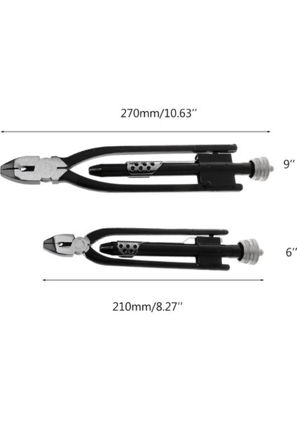 6 Inç Uçak Güvenlik Teli Büküm Pense Kilidi Büküm Twister, Yay Geri Dönüşlü Ağır Hizmet Çeneleri (Yurt Dışından) modelleri