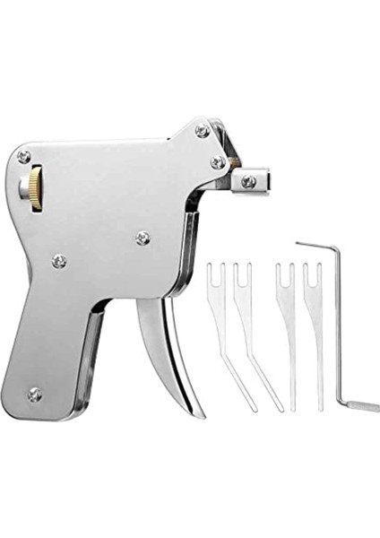 Profesyoneller ve Yeni Başlayanlar Için Güçlü Yay Başlığı ve Chuck Anahtar Seti ile 6pcs Kapı Alet Seti (Yurt Dışından)