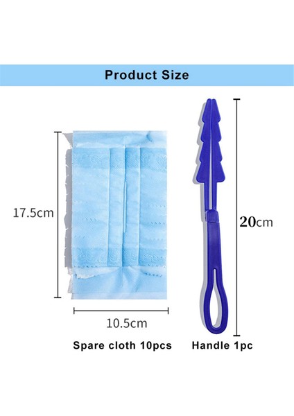 Duster Kiti, 1 Duster + 10 Yedek, Ev Bakımı Için, Dust Duster (Yurt Dışından)