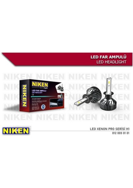 Ampul LED Xenon Pro Serısı H1 - Nıken 0120030101