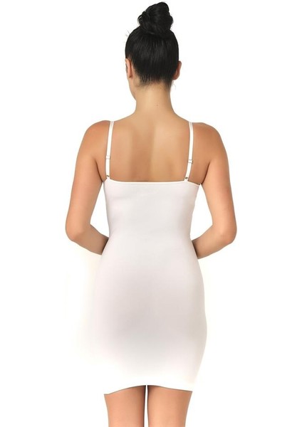 Beyaz Emay 5060 Göğsü Açık Elbise Korse fiyatları