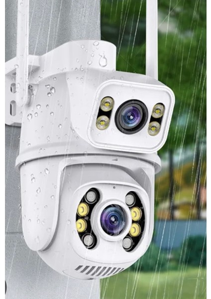 Wifi Smart Kamera 8mp Uyumlu Wifi Ip Camera 360 Derece