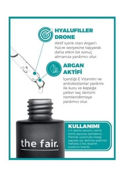 the fair. Kepek Karşıtı 2'li Saç Bakım Seti