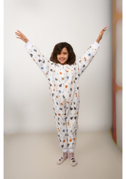 Voguevista Elyafsız Kışlık Uzun Kollu Çift Kat %100 Pamuk Pazen Ayıcık ve Hayvanlar Desenli Cocuk Bebek Uyku Tulumu fiyatları