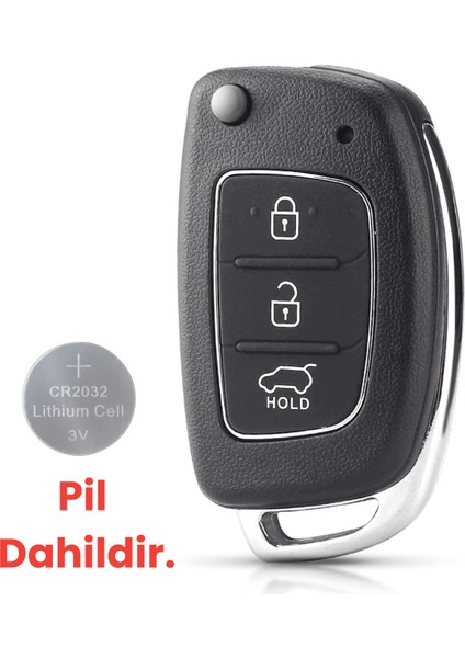 Hyundai I20 I30 I40 İX35 İX45 İX55 Tucson Santa Fe Elantra Accent Uzaktan Kumanda Kabı Anahtar Kılıfı
