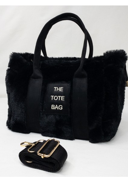 Evim The Bag Bqnjeur Peluş Çanta Tote Bag Peluş