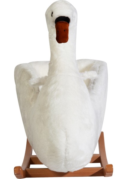 Mode Sallanır Kuğu Peluş Kumaş (Dairenize Teslim)