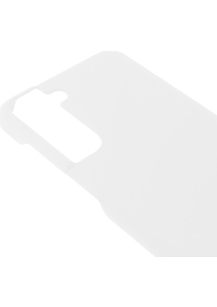 Samsung Galaxy S21 Fe-White Için Ka Plastik Kılıf Sert Cep Telefonu Kapağı (Yurt Dışından)