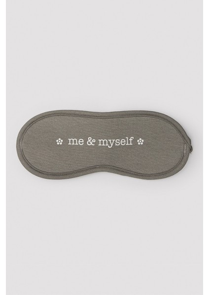 Me&Myself Haki Uyku Gözlüğü