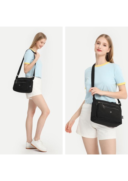 Nano Metalik Kumaş Kadın Postacı Çantası Smart Bags 1238 fırsatları