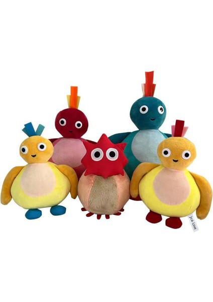 Twirlwoos Robin Peluş Oyuncak 5 Parçalı Set (Yurt Dışından)