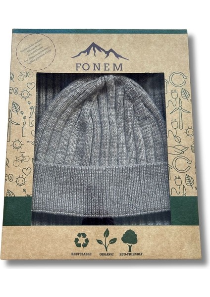 Yün Atkı Beretakım Sütlükahve Renk 160CM indirimleri