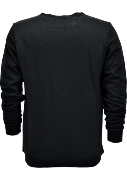 Erkek Baskılı Spor Sıfır Yaka Sweatshirt R2201 BGL-ST03191