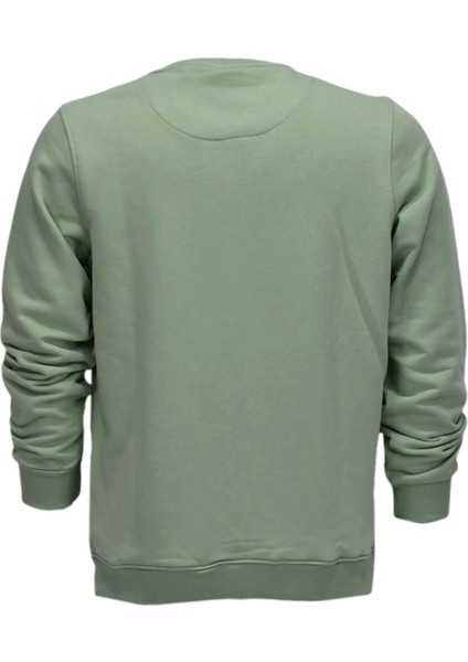 Erkek Spor Sıfır Yaka Sweatshirt R2247 BGL-ST03188