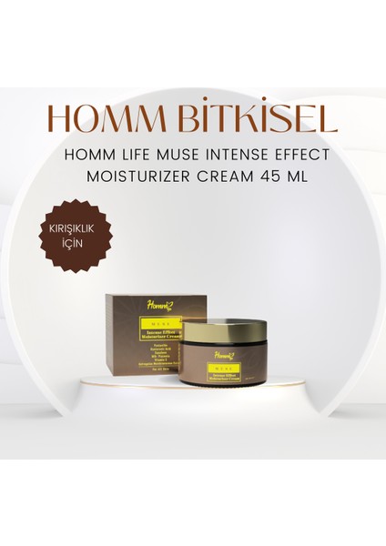 Homm Lıfe Muse Intense Effect Moısturızer Cream 45 ml