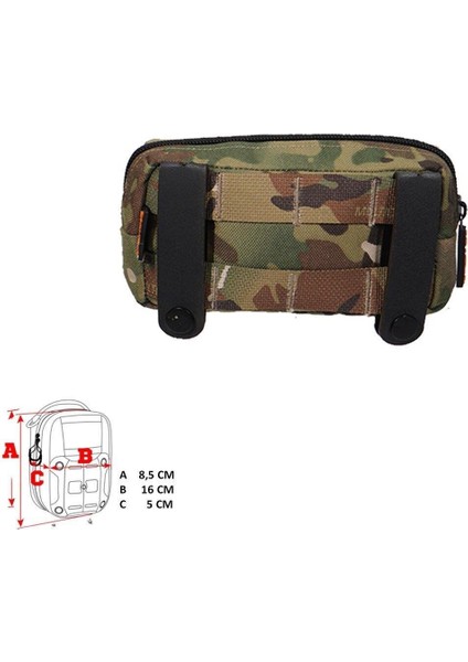 Mas Tactical Yatay Yardımcı Cep (Multicam) - M