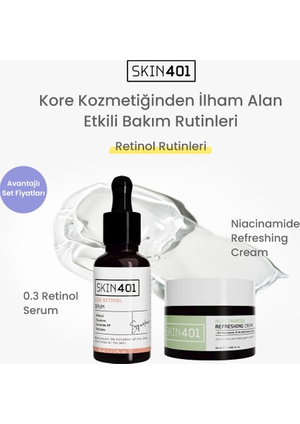 Retinol ve Niacinamide Bakım Rutini