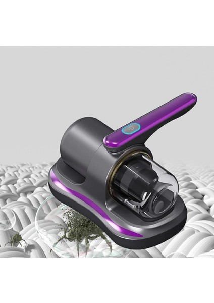 Şarjlı Uv-C Işınlı 100W Akar Temizleme El Süpürgesi
