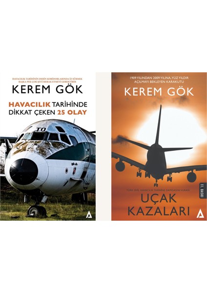 Kerem Gök Havacılık Kitapları Seti (2 Kitap Takım)