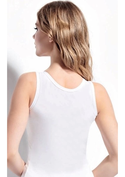 Ribana Bayan Kalın Askılı ATLET-KB410-BEYAZ fiyatları