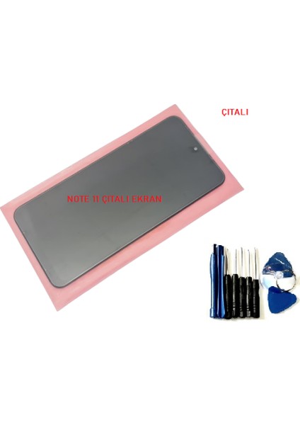 Xiaomi Note 11 LCD Ekran Dokunmatik (Çıtalı) Tamir Seti