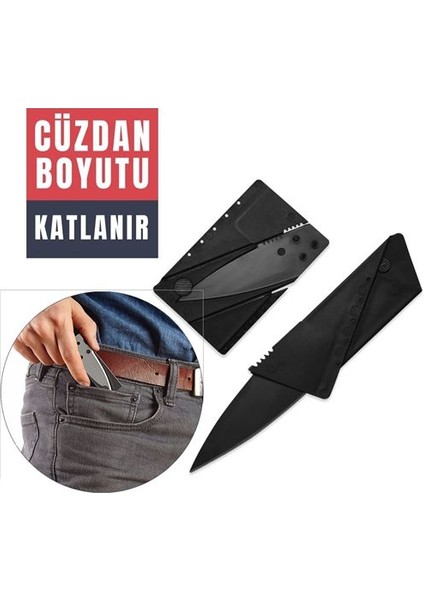 Transformacion 6 Adet Cüzdan Boyutu Katlanır Bıçak