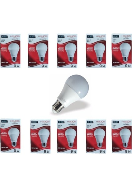 Helios 9W LED Ampul Beyaz