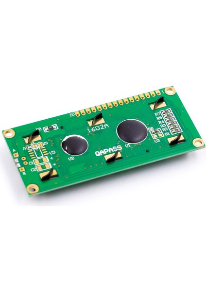 LCD1602 16x2 LCD Ekran (Sarı Mavi Arka Işıklı)