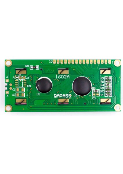 LCD1602 16x2 LCD Ekran (Sarı Mavi Arka Işıklı)