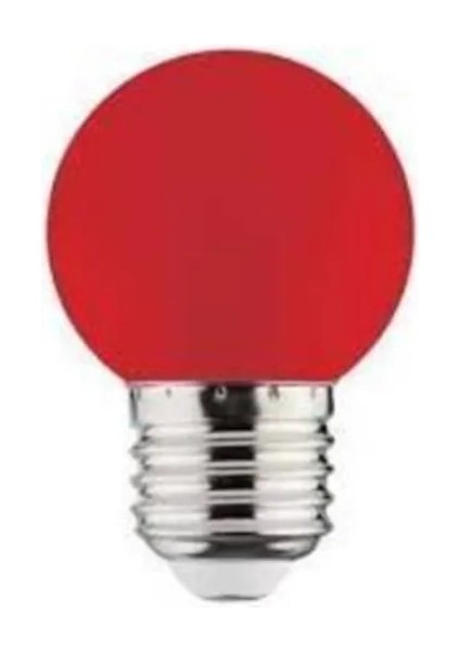 Kırmızı LED Ampul Gece Lambası 1W