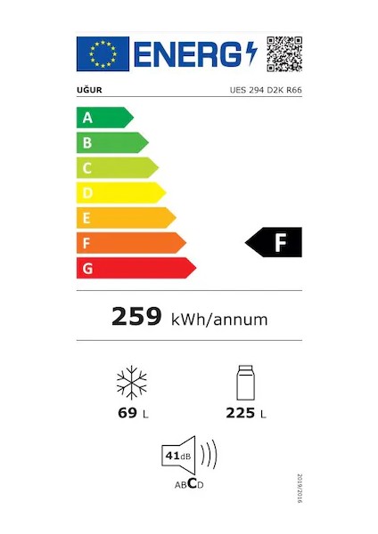 Ues 463 D2K Nfı Dgt R66 No Frost Buzdolabı