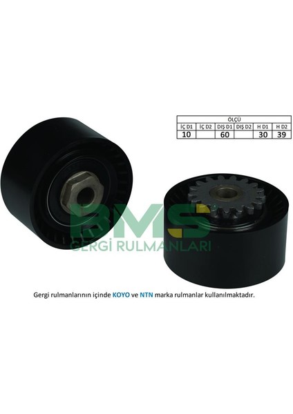 Alternatör Gergi Rulmanı Clıo Iıı-Twng Iı 1.2 16V 4df Benzinli 06